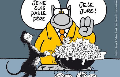 Le Chat de Geluck, ambassadeur du message