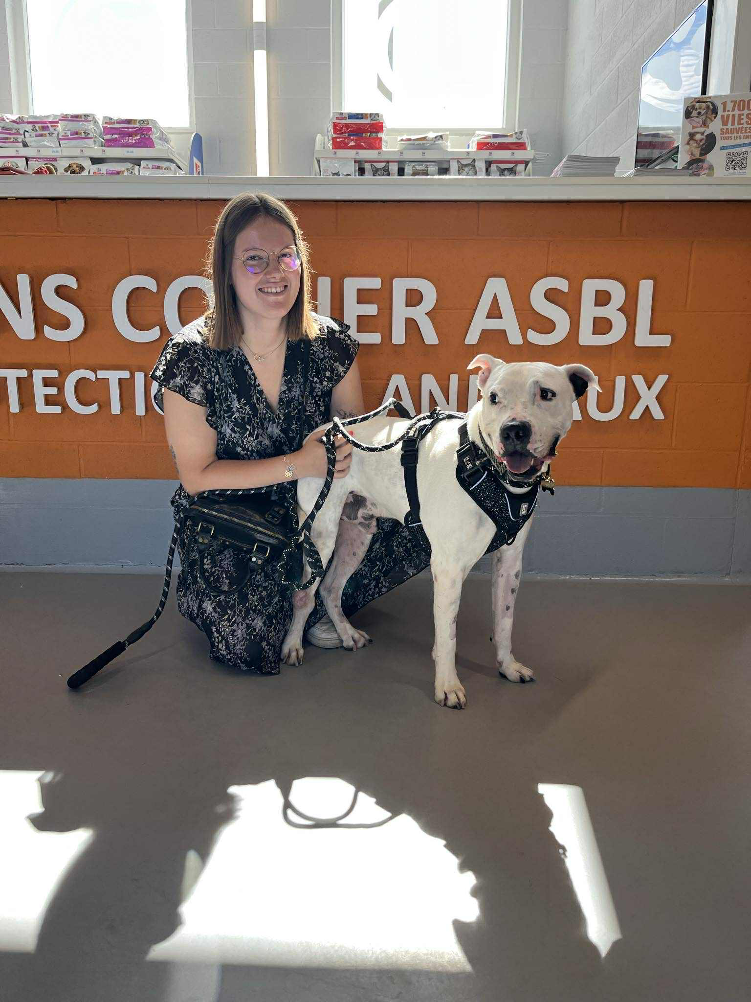 Emilie, bénévole terrain chien chez Sans Collier